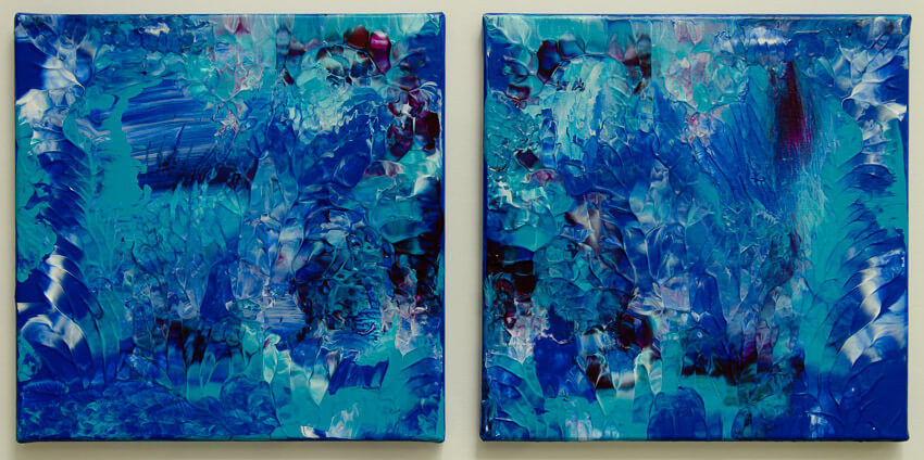 850x424 Underwater Reef - Abstract Underwater Painting