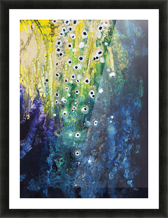 692x900 Abstract Watercolor Painting Hawaii, United States Of America - Abstract Watercolor Painting