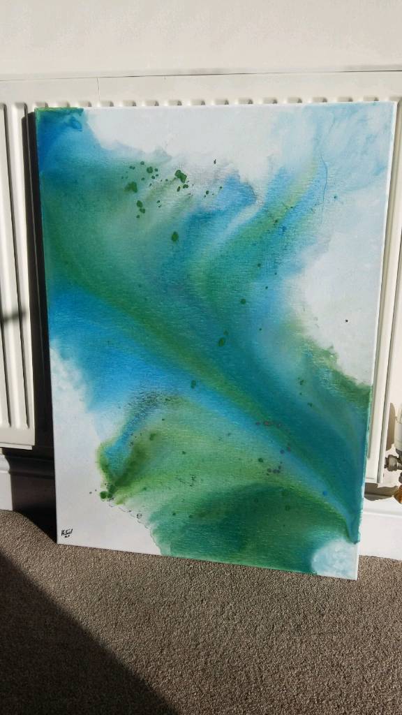 576x1024 Abstract Wave Painting In Renfrew, Renfrewshire Gumtree - Abstract Wave Painting