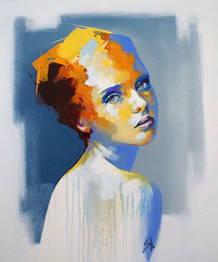 449x540 20 Complete Abstract Paintings Of Women - Abstract Woman Painting