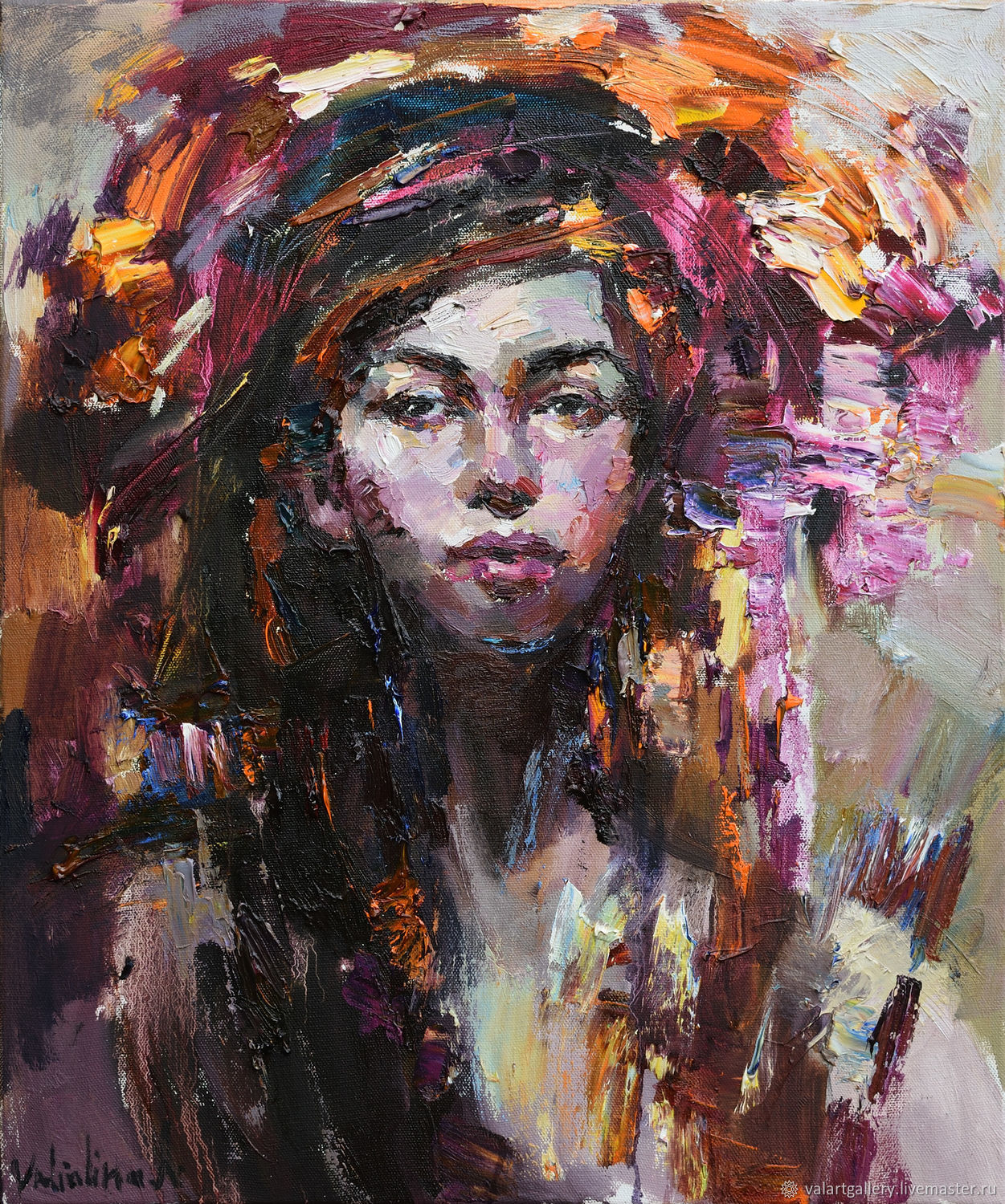 1251x1500 Abstract Woman Portrait Painting - Abstract Woman Painting