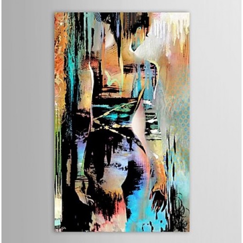 500x500 Woman - Abstract Woman Painting