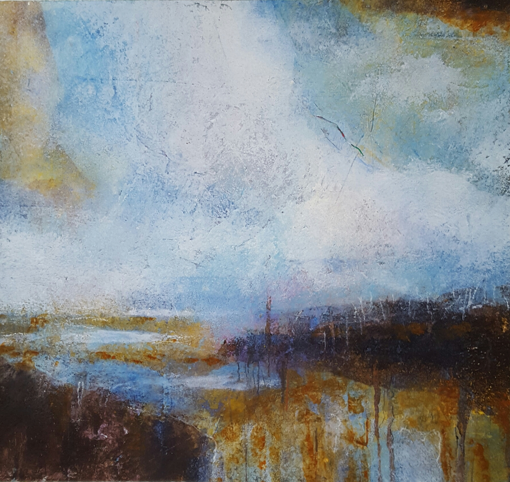 1775x1679 Into The Abyss - Abyss Painting