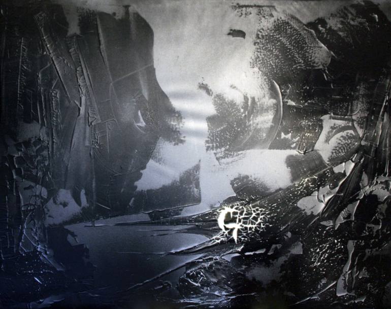 770x609 Saatchi Art Abyss Painting By George Lockyer - Abyss Painting