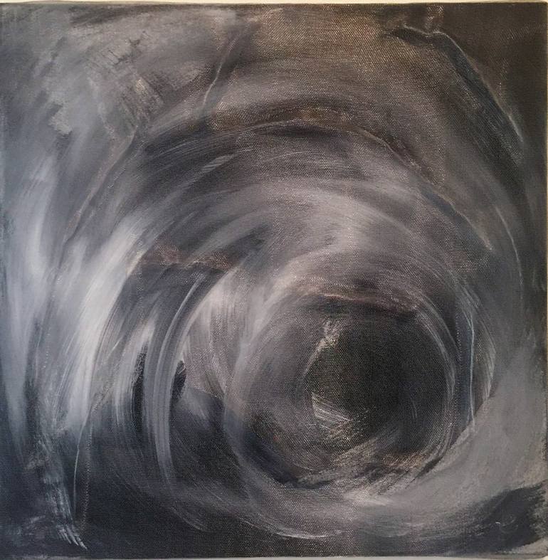 770x787 Saatchi Art Abyss Painting By Gillian Fortson - Abyss Painting