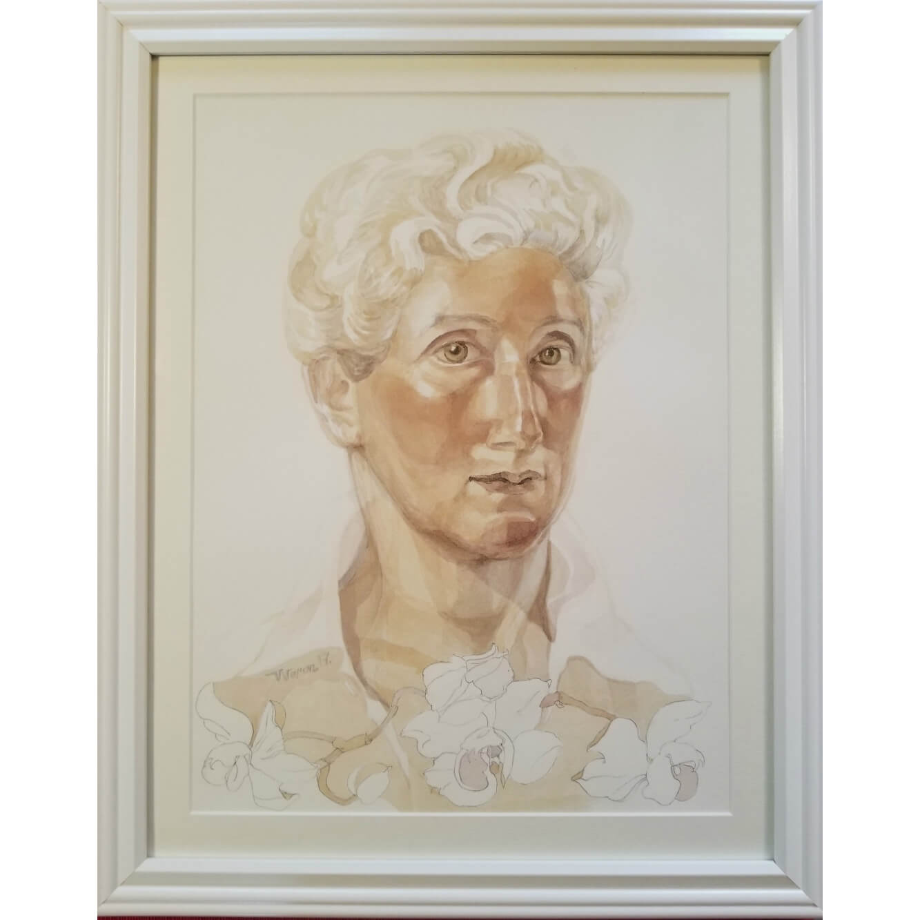 1333x1333 Water Color Portrait - Academic Painting