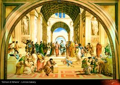 236x168 Raphael - Academy Of Athens Painting
