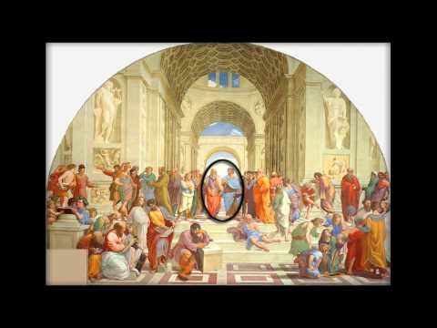 480x360 Virtual Art Glasses Example Using The Painting School Of Athens - Academy Of Athens Painting