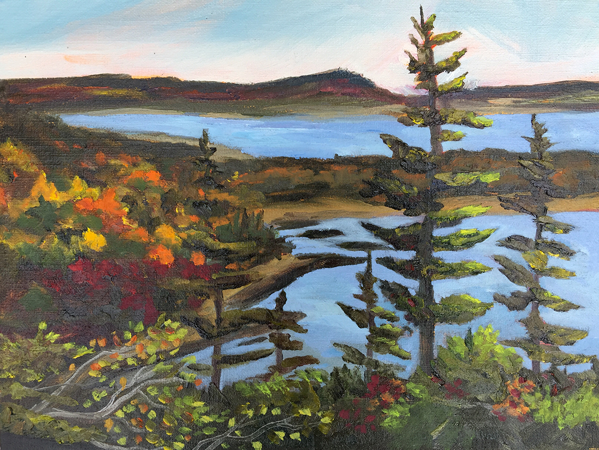 Acadia Painting
