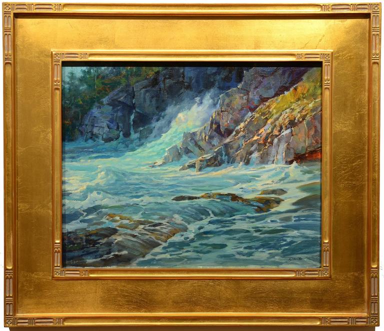 768x661 Guy Corriero (B.1937) - Acadia Painting