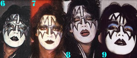 463x199 Ace Frehley Make Up - Ace Frehley Painting