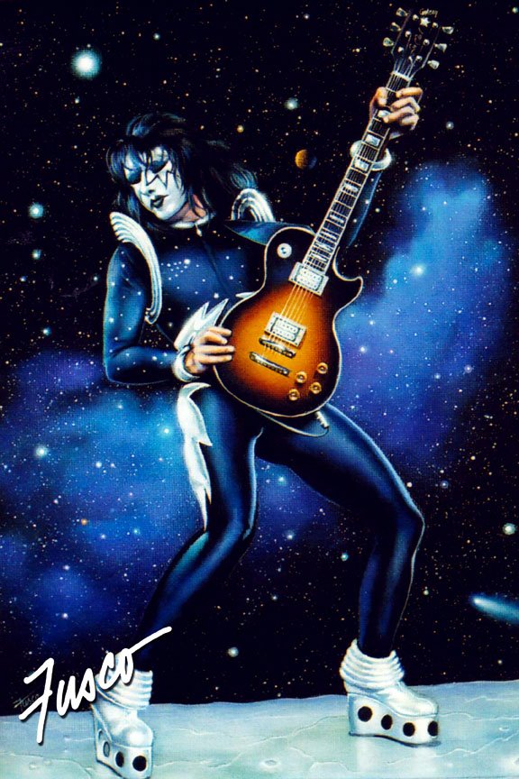 576x864 Ace Frehley Painting Diary Of A Mad Painter - Ace Frehley Painting