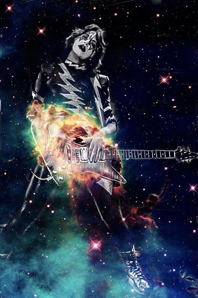 640x960 Best 2341 Kiss - Ace Frehley Painting