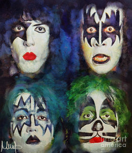 259x300 Ace Frehley Art Fine Art America - Ace Frehley Painting