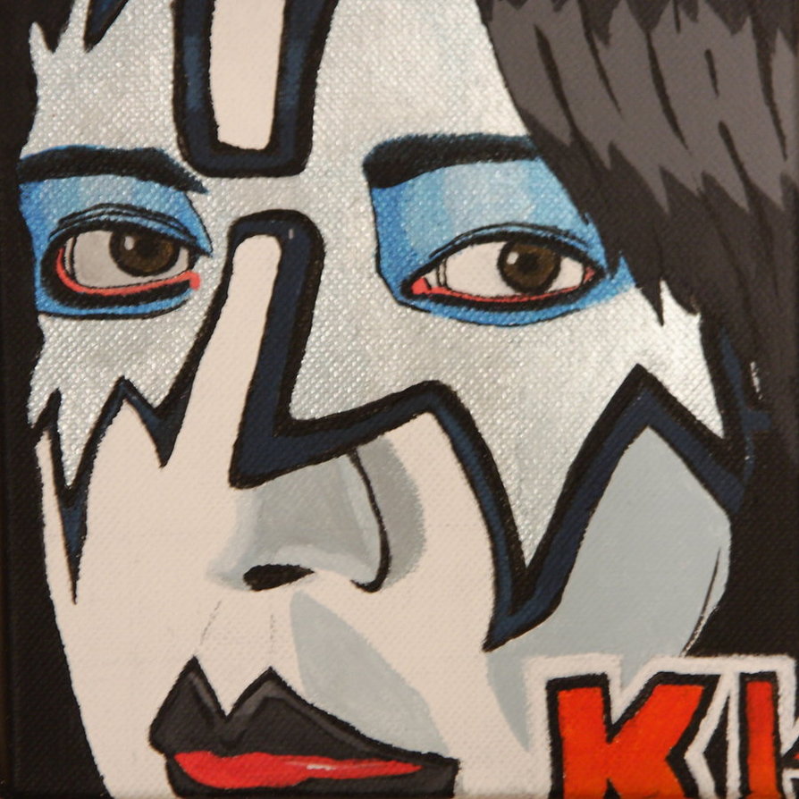 894x894 Ace Frehley Painting 1 Of 4 By Obsessiveone1 - Ace Frehley Painting