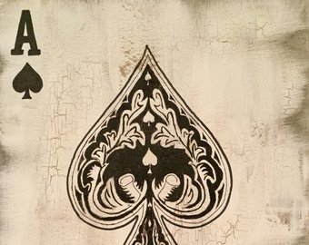 Ace Of Spades Painting At PaintingValley.com | Explore Collection Of ...