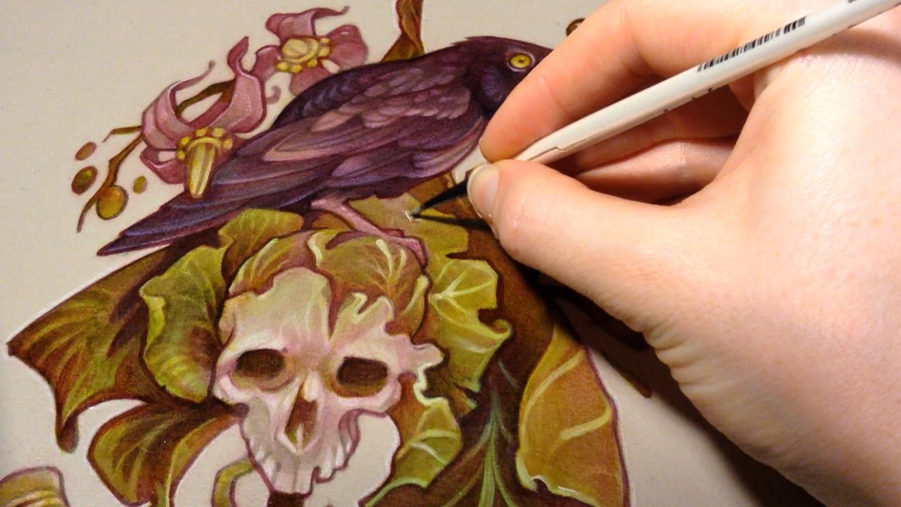 1280x720 Painting Process Ace Of Spades - Ace Of Spades Painting