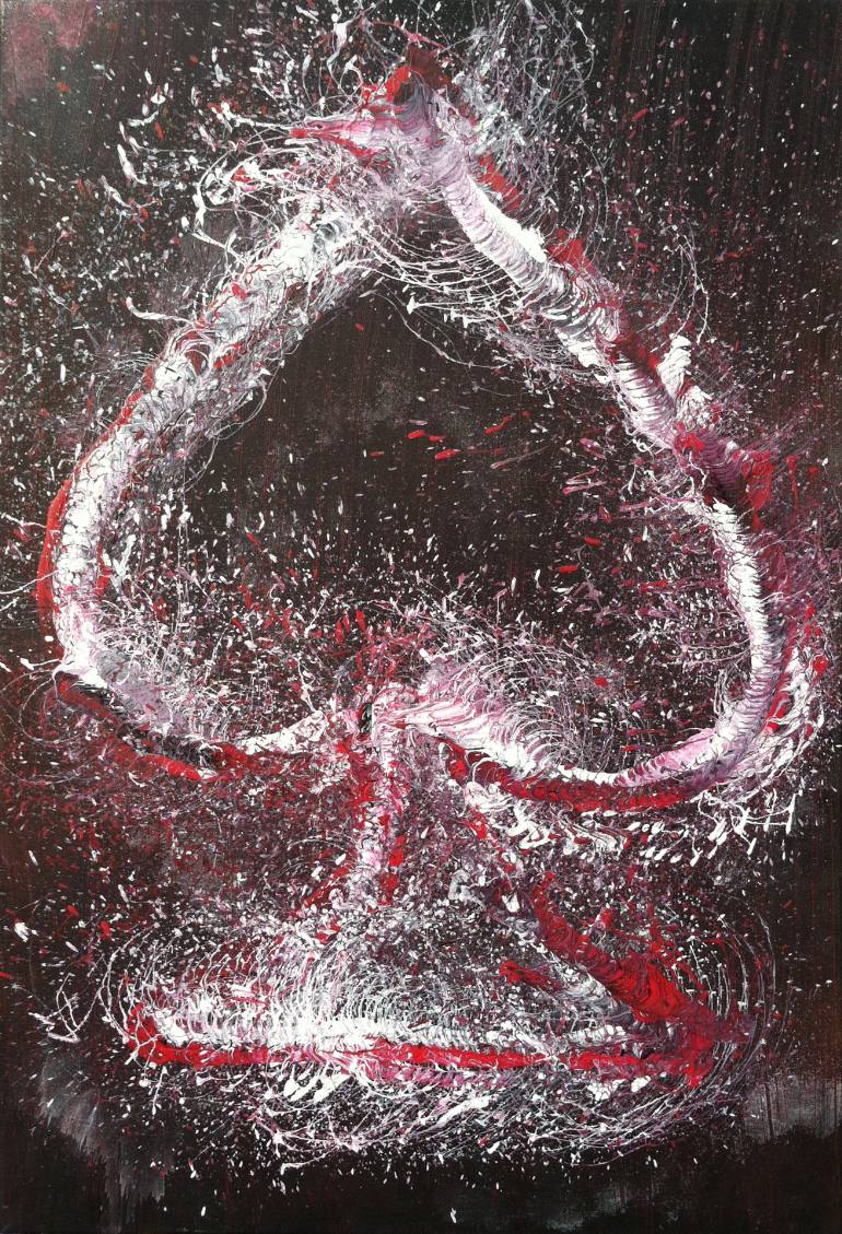 770x1129 Saatchi Art Ace Of Spades Painting By Michael R Grine - Ace Of Spades Painting