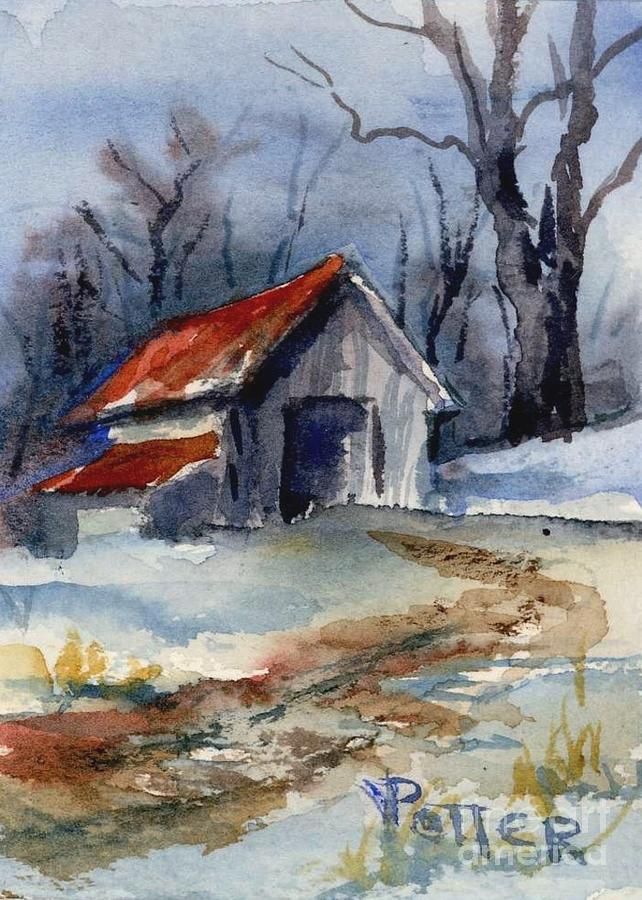 642x900 Aceo Painting - Aceo Painting