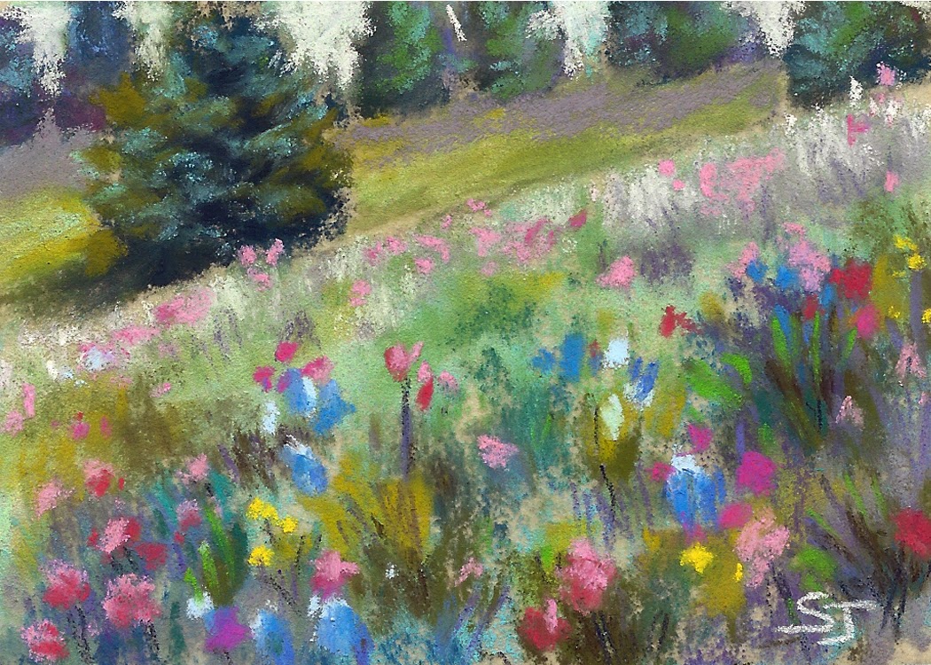 1050x750 Monet Cafe' With Susan Jenkins Aceo Paintings - Aceo Painting