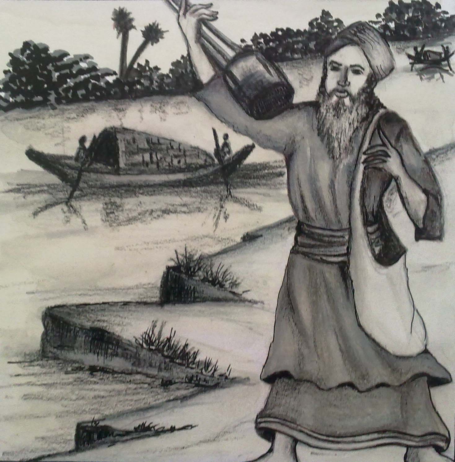 1469x1491 Fashion Illustrator Amp Designer Achromatic Painting - Achromatic Painting