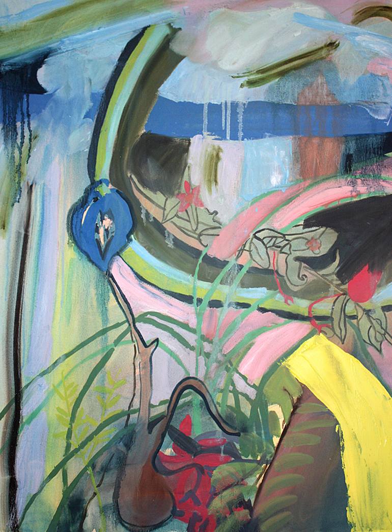 770x1046 Saatchi Art Acid Rain Painting By Nicole Basilone - Acid Painting