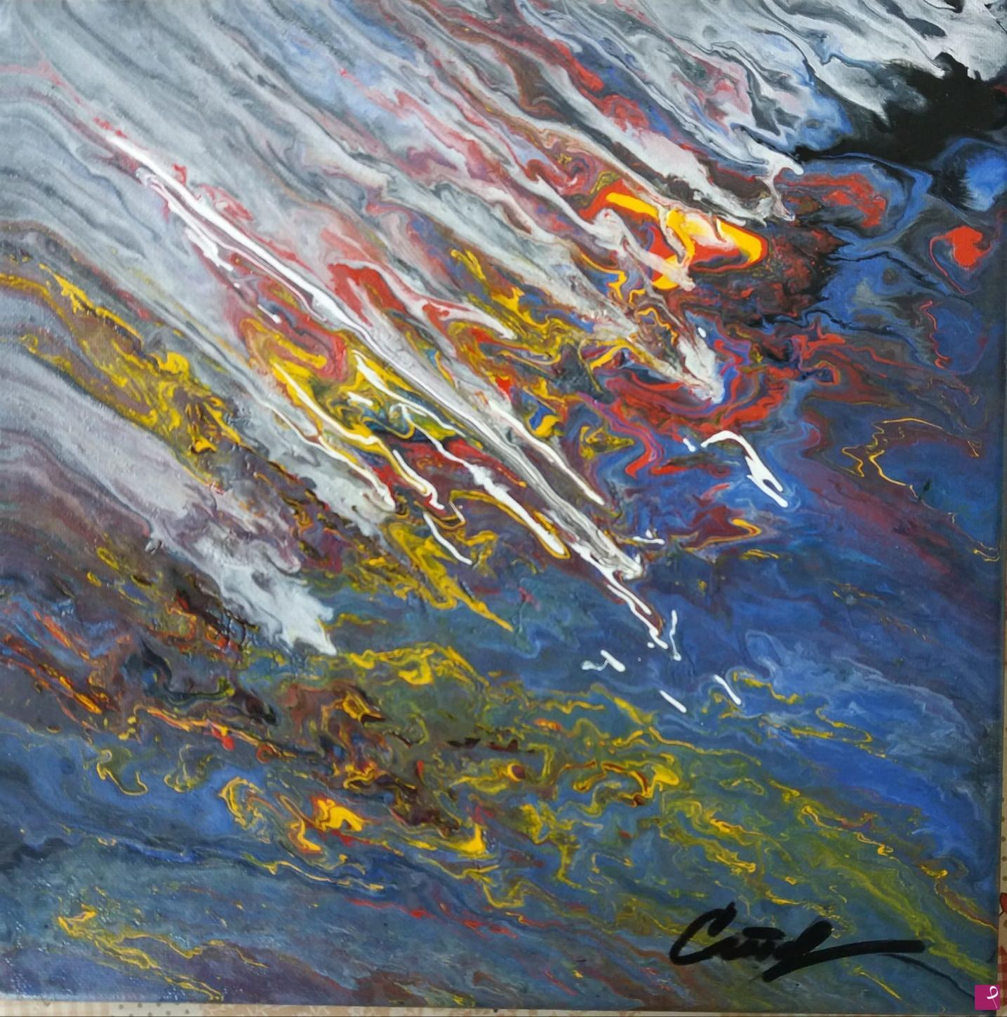 1435x1450 Sale Painting - Acid Painting