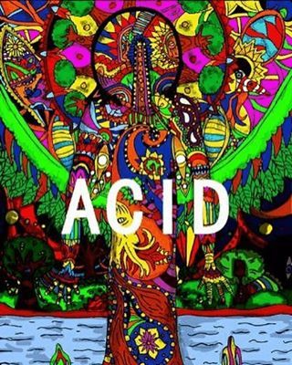 320x400 - Acid Trip Painting