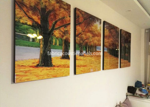 480x341 Fabric Wall Art Fabric Acoustic Panels - Acoustic Painting