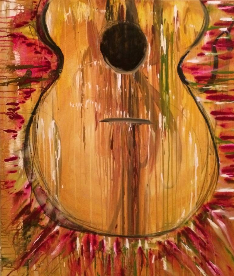 770x909 Saatchi Art Acoustic Painting By Sherry Pierce - Acoustic Painting