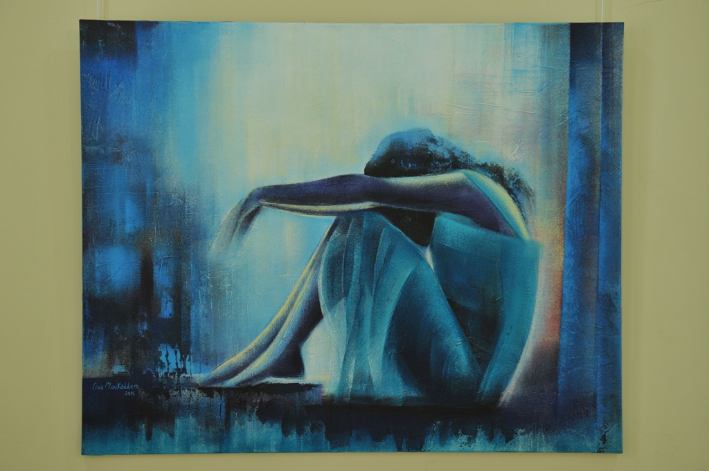 1024x681 Painting Exhibition By Lina Moukaddem - Across The Universe Painting