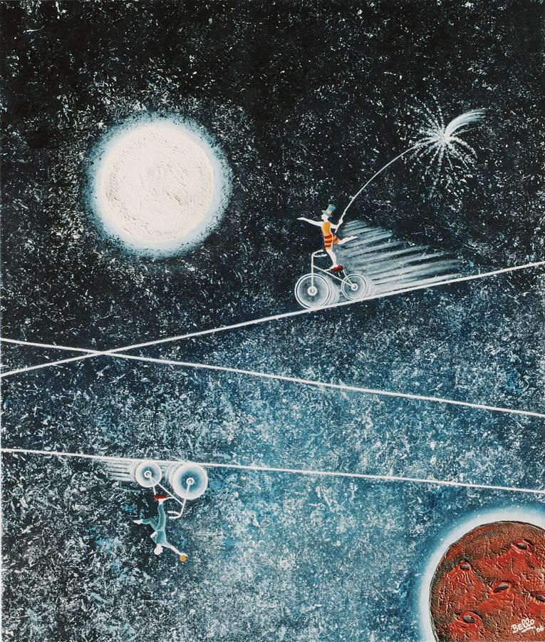 765x900 Across The Universe Painting - Across The Universe Painting