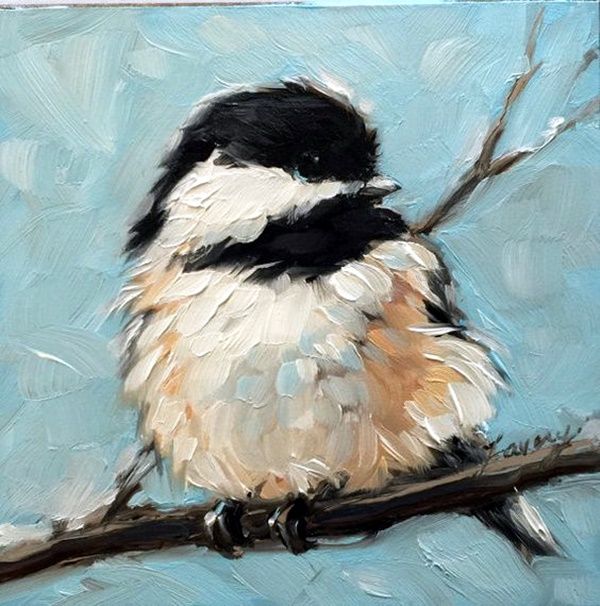 600x606 45 Beautiful Examples Of Acrylic Painting Acrylics - Acrylic Animal Painting
