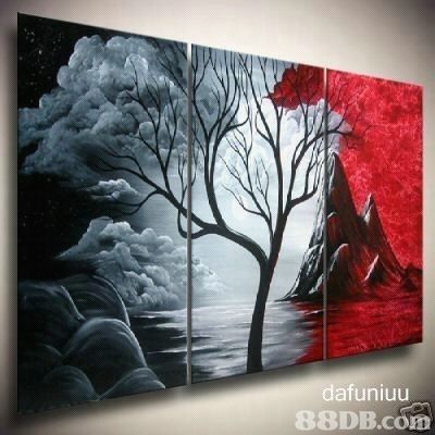 400x400 Canvas Paintings Canvas Paintings Art Acrylic - Acrylic Canvas Painting Landscape