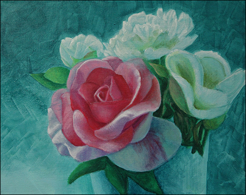 500x397 Essential Acrylic Painting Techniques For Stunning Floral Still Lifes - Acrylic Flower Painting