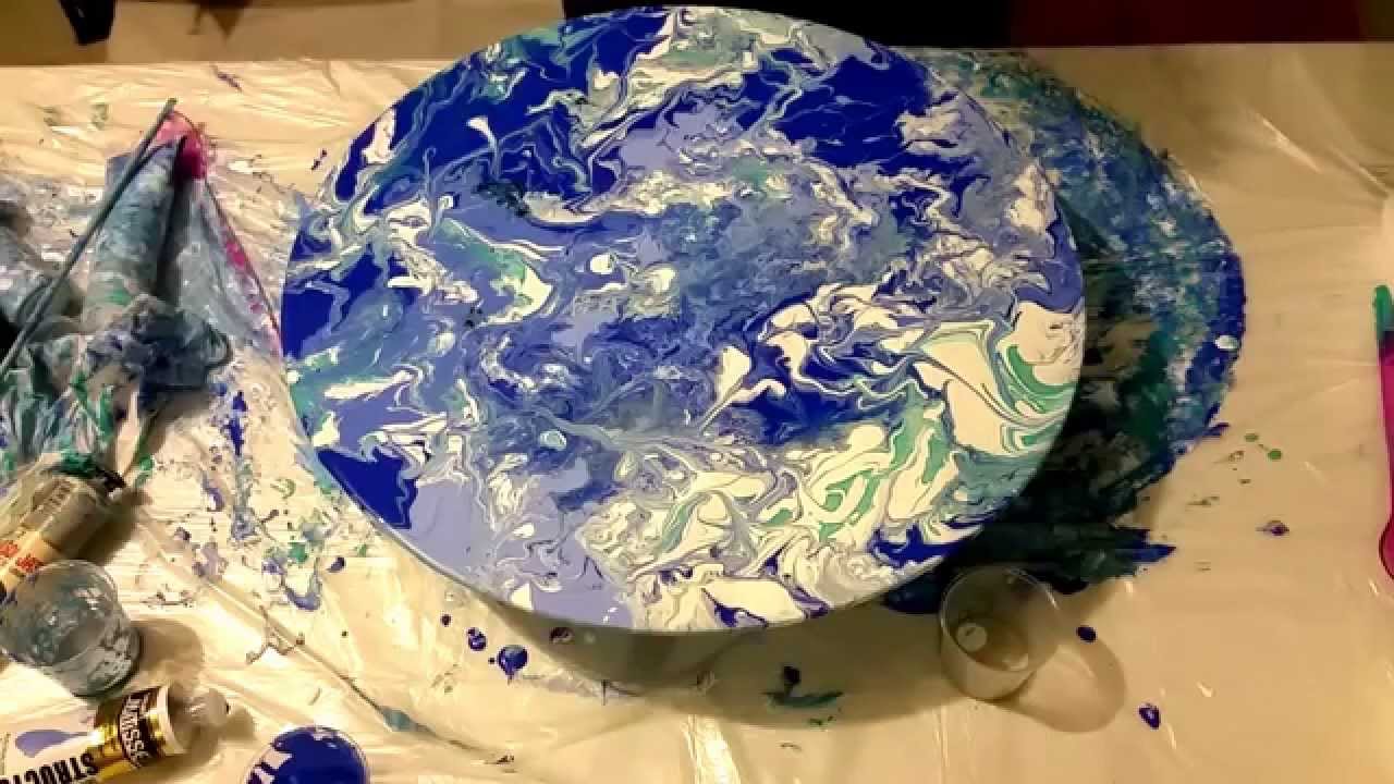 1280x720 Acrylic Ink Painting How To Splatter Ink Diy - Acrylic Ink Painting