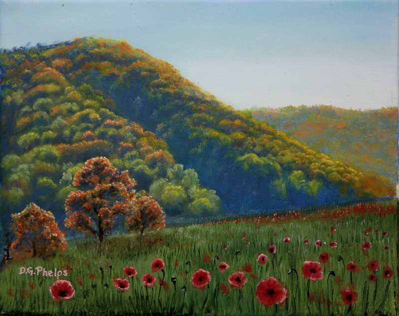 800x633 How To Paint Mountains Landscapes Using A Great Shortcut Oil - Acrylic Mountain Landscape Painting