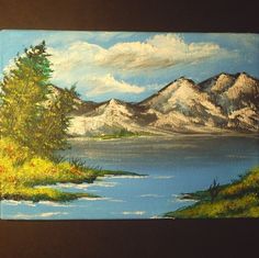 236x235 The 34 Best Mountain Paintings Images On Mountain - Acrylic Mountain Landscape Painting