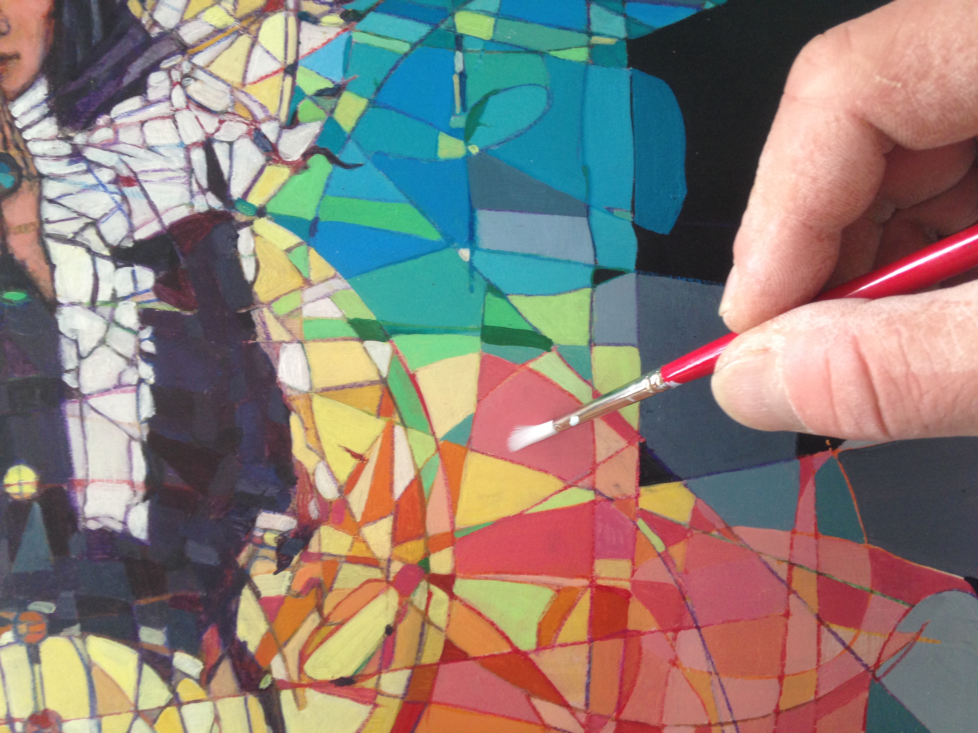 3264x2448 Beginning Acrylic Painting - Acrylic Painting