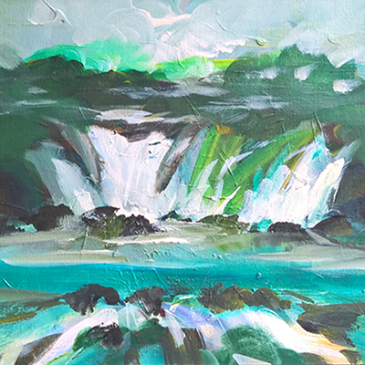 400x400 Laugh Buy Original Laugh Painting For Best Price In The World - Acrylic Painting