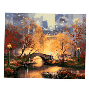 300x300 Diy Art Oil Painting By Numbers + Brushes Acrylic Painting Kit - Acrylic Painting Art