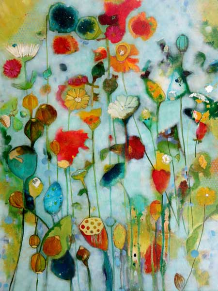 450x600 Glazing With Acrylic Paint, Chris Cozen Artist, Acrylic Painting - Acrylic Painting Art