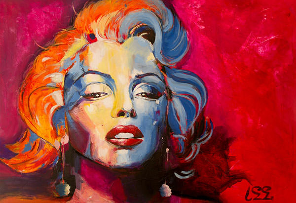 600x411 Acrylic Painting Of Woman 15 Acrylic Painting Jpg Download - Acrylic Painting Of Women