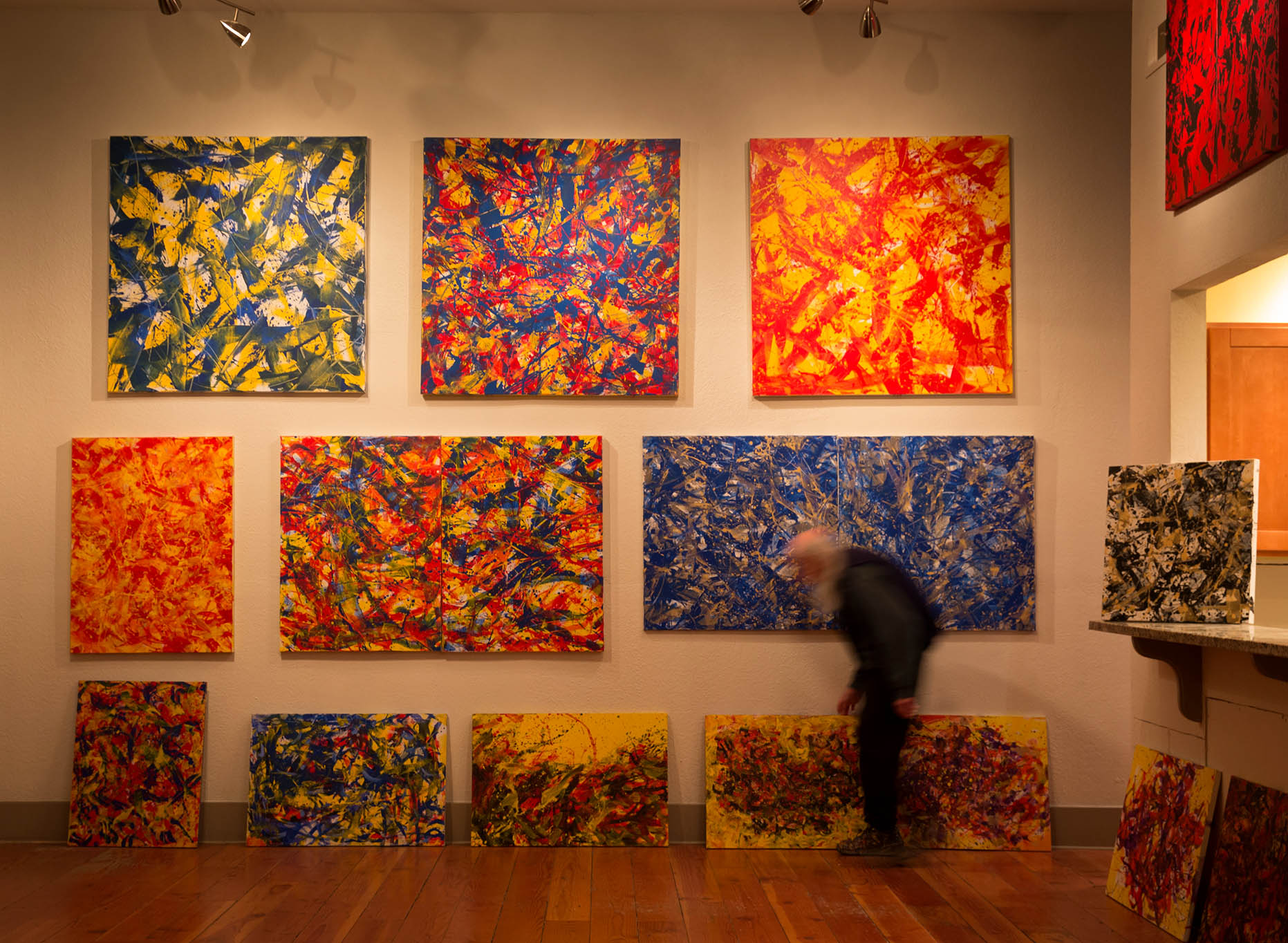 1863x1364 Acrylic Paintings On Canvas Bill Ham Lights - Acrylic Painting On Canvas