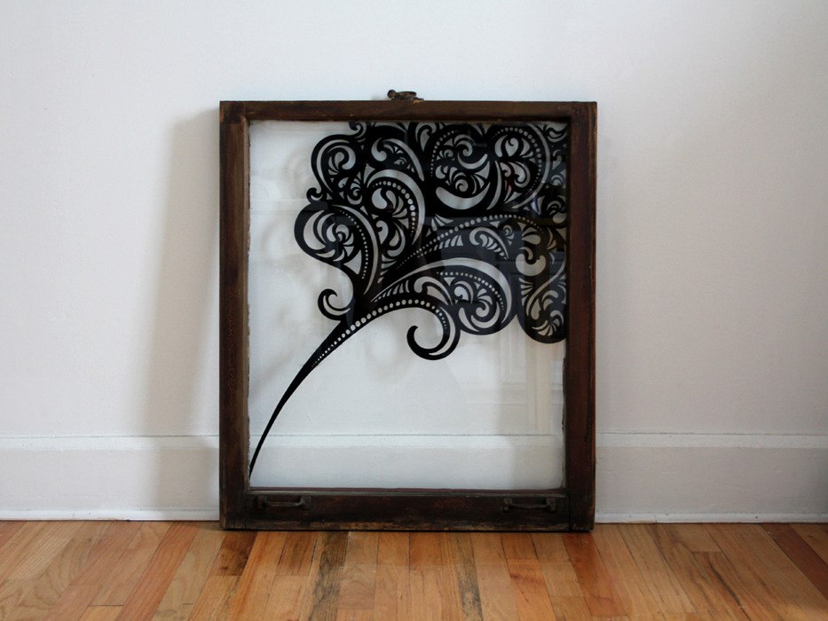 933x700 Emmy Star Brown Artslant - Acrylic Painting On Glass