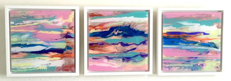 770x270 Saatchi Art Modern Art, Original Acrylic Painting On Glass - Acrylic Painting On Glass