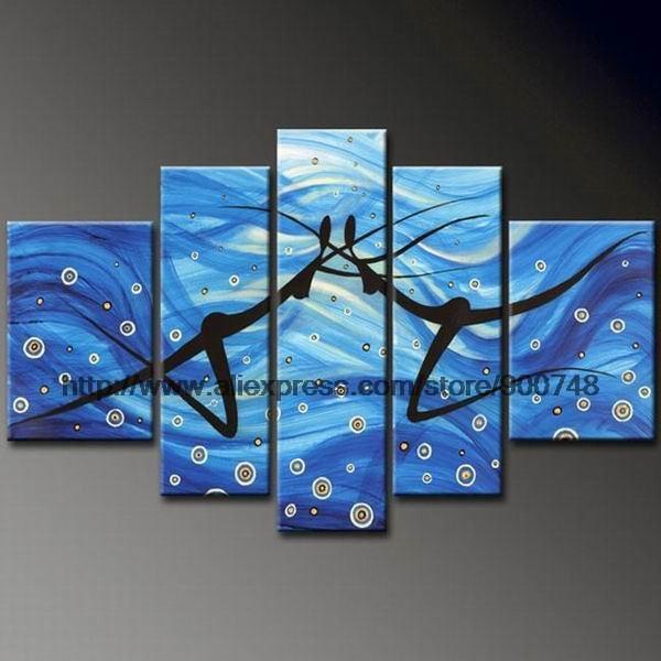 600x600 Thick Texture Huge Modern Wall Art Beauty On Canvas Painting Glass - Acrylic Painting On Glass