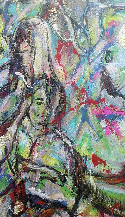 520x900 Protection Painting By Onicas Gaddis - Acrylic Painting Protection