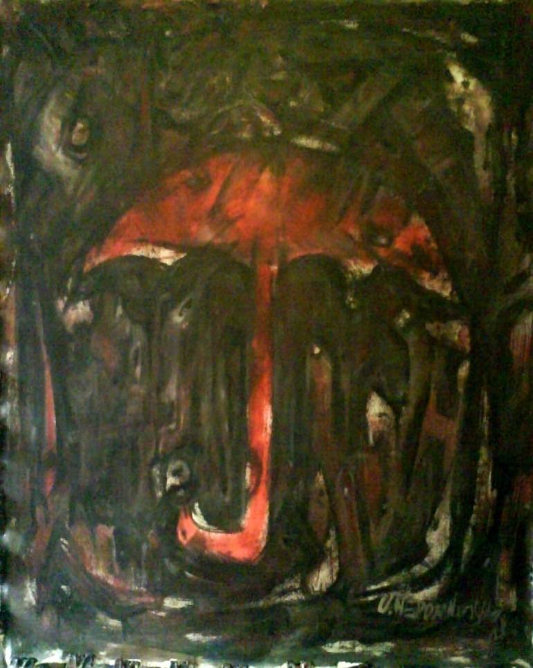 770x965 Saatchi Art Temporary Protection. Acrylic On Canvas, - Acrylic Painting Protection