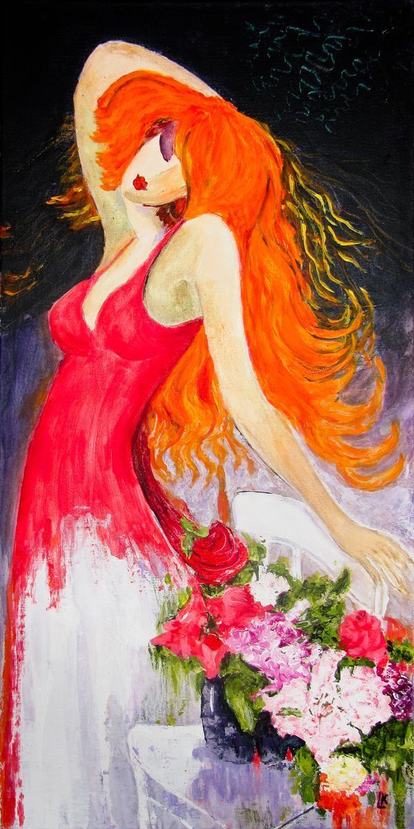 600x1200 Acrylic Painting On Canvas Varnished For Protection Against Uv - Acrylic Painting Protection